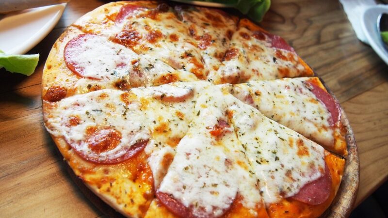 ピザハットの美味しそうなピザ